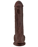 King Cock 13" Cock w-Balls - Brown
