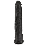 King Cock 14" Cock w-Balls - Black
