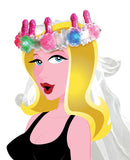 Bachelorette Party Favors Light Up Pecker Veil