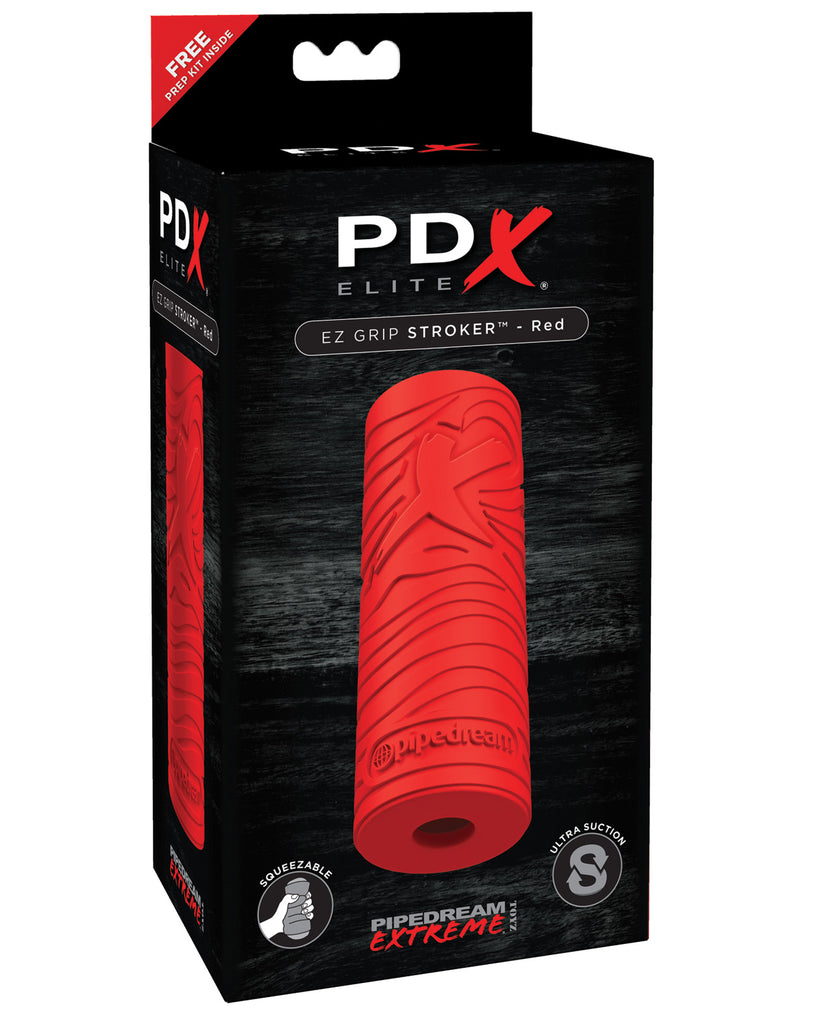 Pipedream Extreme Elite EZ Grip Stroker - Red