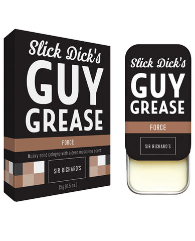 Sir Richard's Slick Dick's Guy Grease Solid Cologne w-Pheromones - Force-Musk