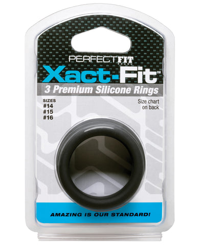 Perfect Fit Xact Fit 3 Ring Kit S-M - Black