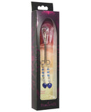 Bijoux de NipClit Clamp Double Loop w-Heart Charm & Blue Beads