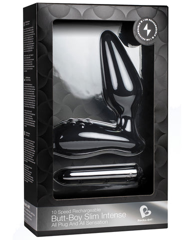Rocks Off Butt Boy Intense - 10 Speed Black