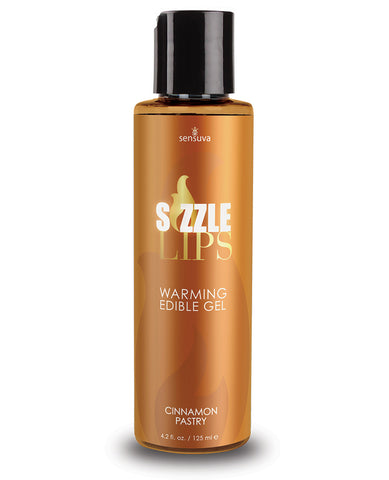 Sizzle Lips Warming Gel - 4.2 oz Cinnamon Pastry