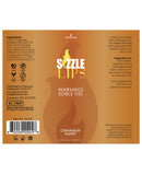 Sizzle Lips Warming Gel - 4.2 oz Cinnamon Pastry