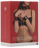 Shots Ouch Reversible Collar & Wrist Cuffs - Red