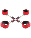 Shots Ouch Reversible Wrist Cuffs - Red