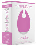 Shots Simplicity Vayle Rechargeable Clitoral Handheld Vibe - 10 Speed Pink