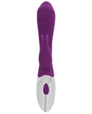Shots Simplicity Searle Rechargeable Classic Rabbit Vibrator - 10 Speed Purple