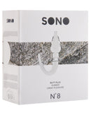 Shots Sono 4" Butt Plug w-Tail #8 - Transparent