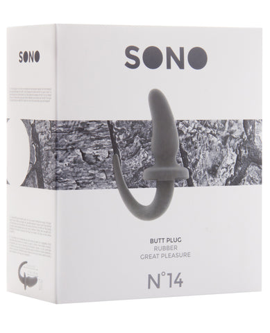 Shots Sono 4" Butt Plug w-Tail #14 - Grey