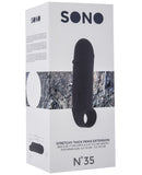 Shots Sono Stretchy Penis Extenstion #35 - Black