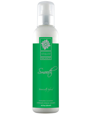 Sliquid Balance Smooth Shave Cream - 8.5 oz Honeydew Cucumber