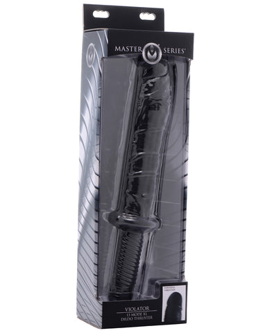 Master Series 14.25" Violator Dildo Thruster XL - 13 Mode Black
