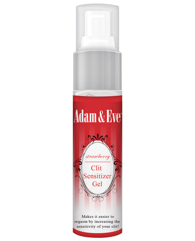 Adam & Eve Clit Sensitizer - 1 oz Strawberry
