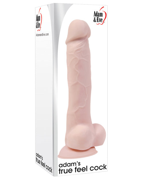 Adam & Eve Adam's True Feel Cock w-Suction Cup