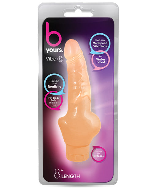 Blush Dr. Skin Vibe 8" Dong #12 - Beige