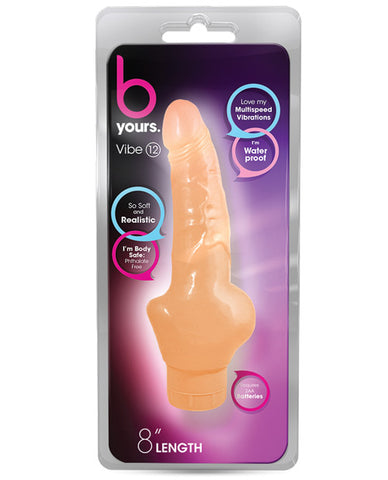 Blush Dr. Skin Vibe 8" Dong #12 - Beige