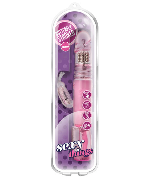 Blush Sexy Things Mini Butterfly Stroker - Pink