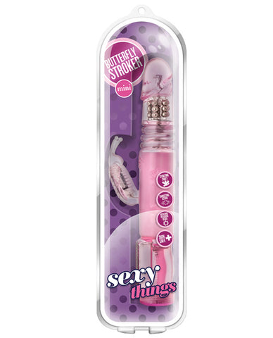 Blush Sexy Things Mini Butterfly Stroker - Pink