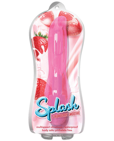 Blush Splash Vibrator - Strawberry Smoothie