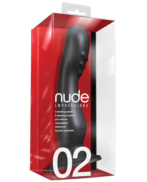 Blush Vibrating Nude Impressions 02 - Black