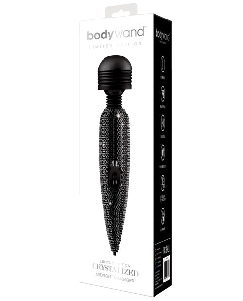 Bodywand Limited Edition Crystalied Travel - Black