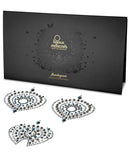 Bijoux Indiscrets Flamboyant Skin Jewelry - Black-Silver