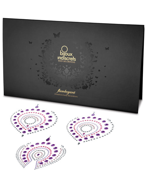 Bijoux Indiscrets Flamboyant Skin Jewelry - Pink-Purple