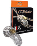 CB-6000 3 1-4" Cock Cage & Lock Set - Clear