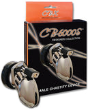 CB-6000 2 1-2" Cock Cage & Lock Set - Clhrome