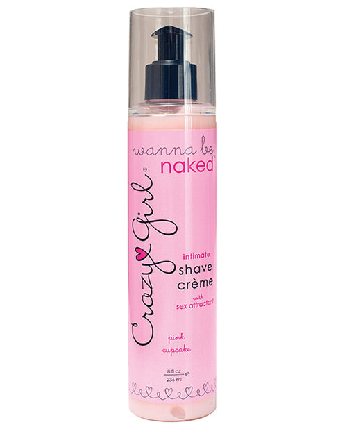 Crazy Girl Shave Creme - 8 oz Cupcake