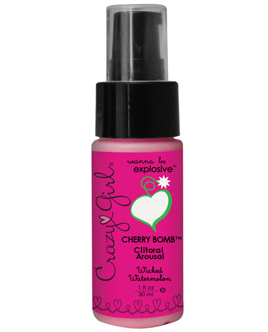 Crazy Girl Clitoral Arousal Gel - 1 oz Pump Bottle Wicked Watermelon