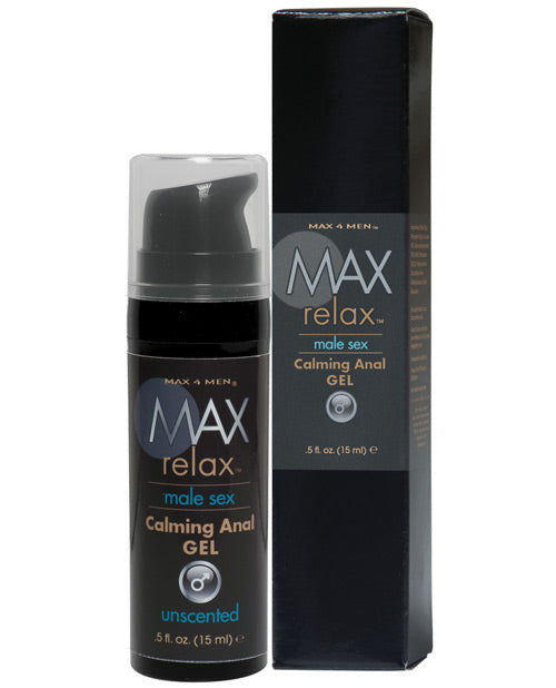 Max Relax Calming Anal Gel - .5 oz Airless Pump