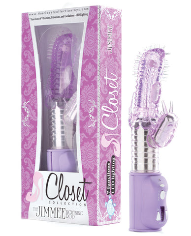 Closet Collection the Jimmee Lightning Rod - Purple
