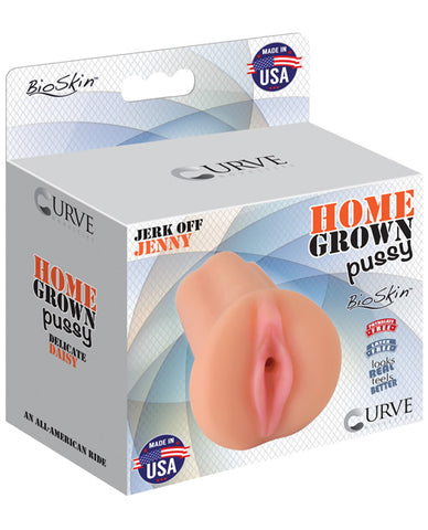 Curve Novelties Home Grown BioSkin Jerk Off Jenny - Vanilla