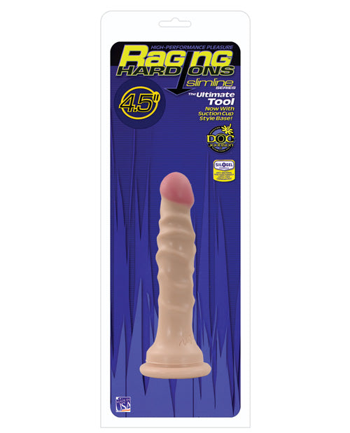 Raging Hard Ons Slimline 4.5" Dong w-Suction Cup