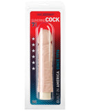 Quivering 8" Cock Vibe - White