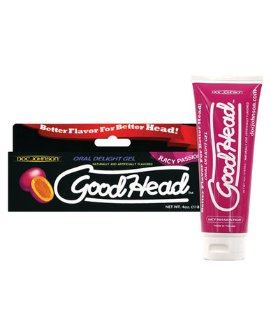 Good Head Oral Gel - 4 oz Passion Fruit
