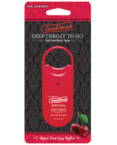 GoodHead Deep Throat Spray to Go - Cherry