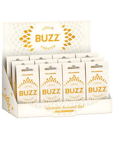 Buzz The Liquid Vibrator - Display of 12