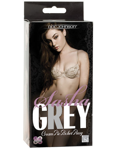 Sasha Grey Ultraskyn Cream Pie Pocket Pussy
