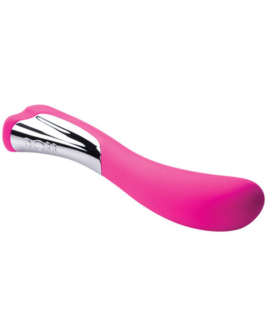 DORR Silker G Point Curve Rechargeable Vibrator - Pink