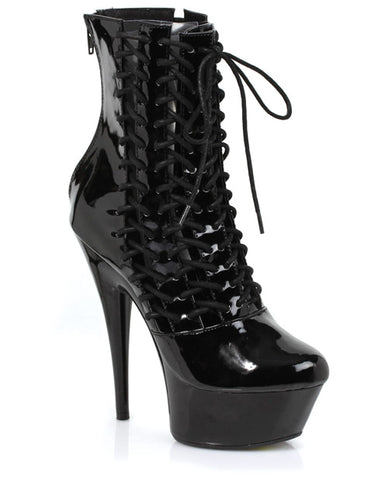 Ellie Shoes Milla 6" Heel Ankle Boots w/Inner Zipper