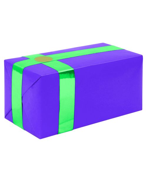 Gift Wrapping For Your Purchase (Purple w-Teal Ribbon)-Extra Day to Ship
