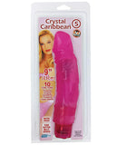 Crystal Caribbean Jelly Vibe #5 Waterproof - 10 Function Pink