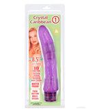 Crystal Caribbean Jelly Vibe #1 Waterproof - 10 Function Purple