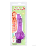Crystal Caribbean Jelly Vibe #2 Waterproof - 10 Function Purple