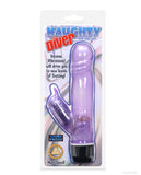 Naughty Diver Corded Jelly Vibe Waterproof - Lavender